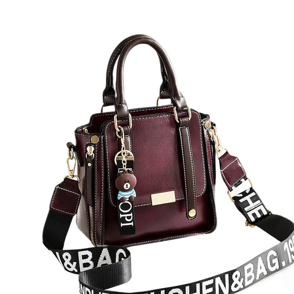 PinShang Woman Stylish Handle Pouch All-matching Chic Belt Decoration Bag Cross-body Satchel | Багаж и сумки