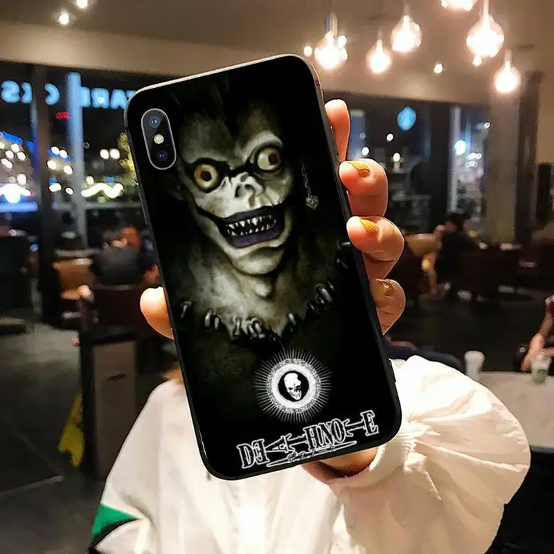 

Death Note Ryuk kira Anime Phone Case for iPhone 11 12 pro XS MAX 8 7 6 6S Plus X 5S SE 2020 XR
