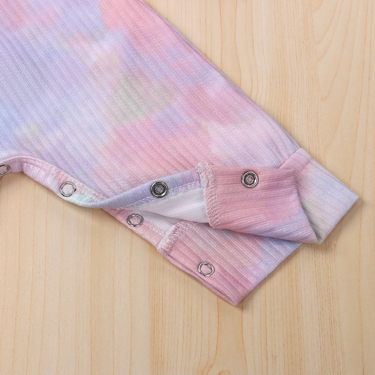 

2020 Autumn Spring Baby Girls Boys Clothes Toddler Long Sleeve Round Collar Romper Newborn Tie Dye Print Knitted Jumpsuits 0-18M