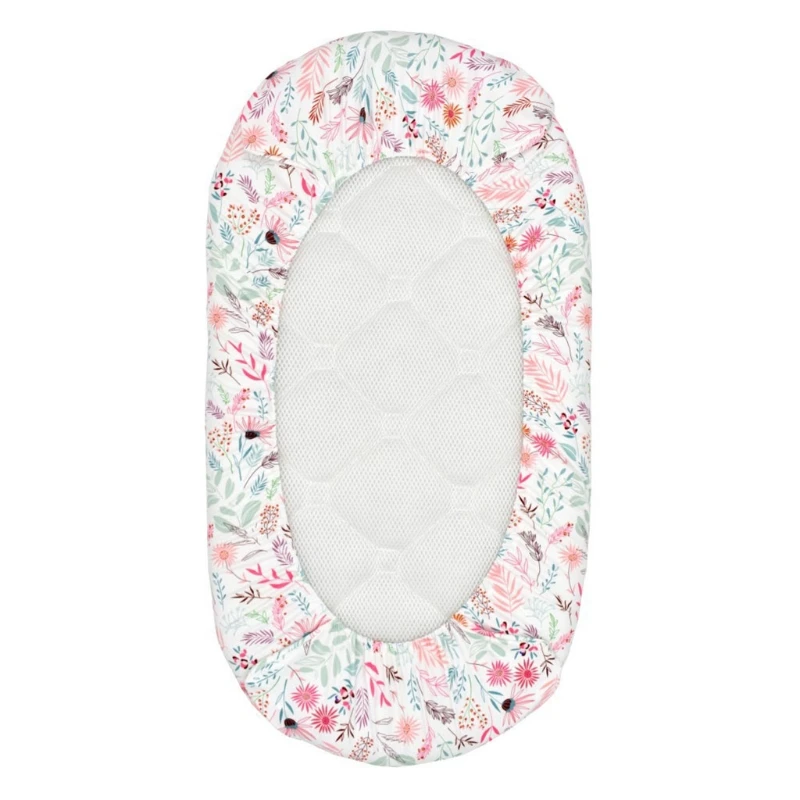 

Baby Moses Basket Sheet Printing Mini Cradle Bedding Protector Crib Care Mattress Removable Cover