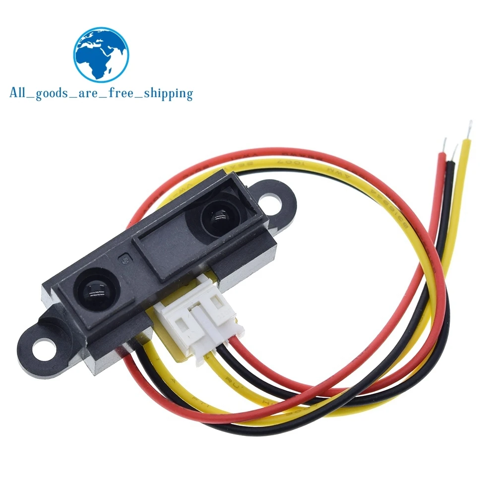 TZT GP2Y0A21YK0F 2Y0A21 10-80 см инфракрасный датчик расстояния, включая провод