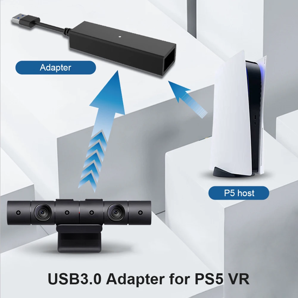 Кабельный соединитель PS VR к PS5 адаптер для камеры PSVR PlayStation 5 мини-адаптер игр |