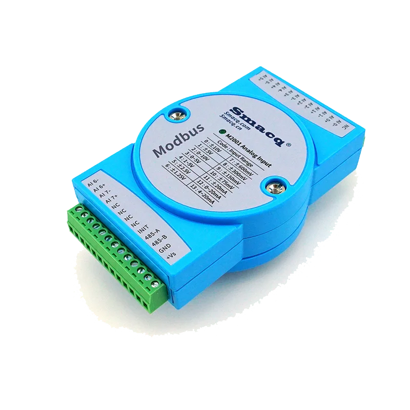 

Аналоговая карта сбора данных M2000 Modbus дистанционный IO модуль 16 бит 4-20мА 0-5 в 10 в