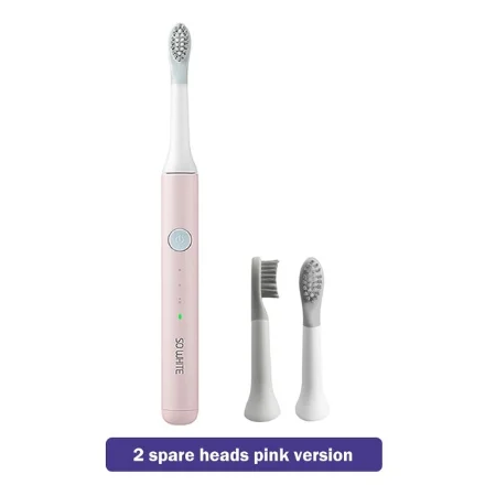 pink set Xiaomi Mijia SOOCAS SO WHITE EX3 звуковая электрическая зубная щетка Ультра звуковая автоматическая зубная щетка перезаряжаемая Водонепроницаемая Чистка - Цвет: pink set