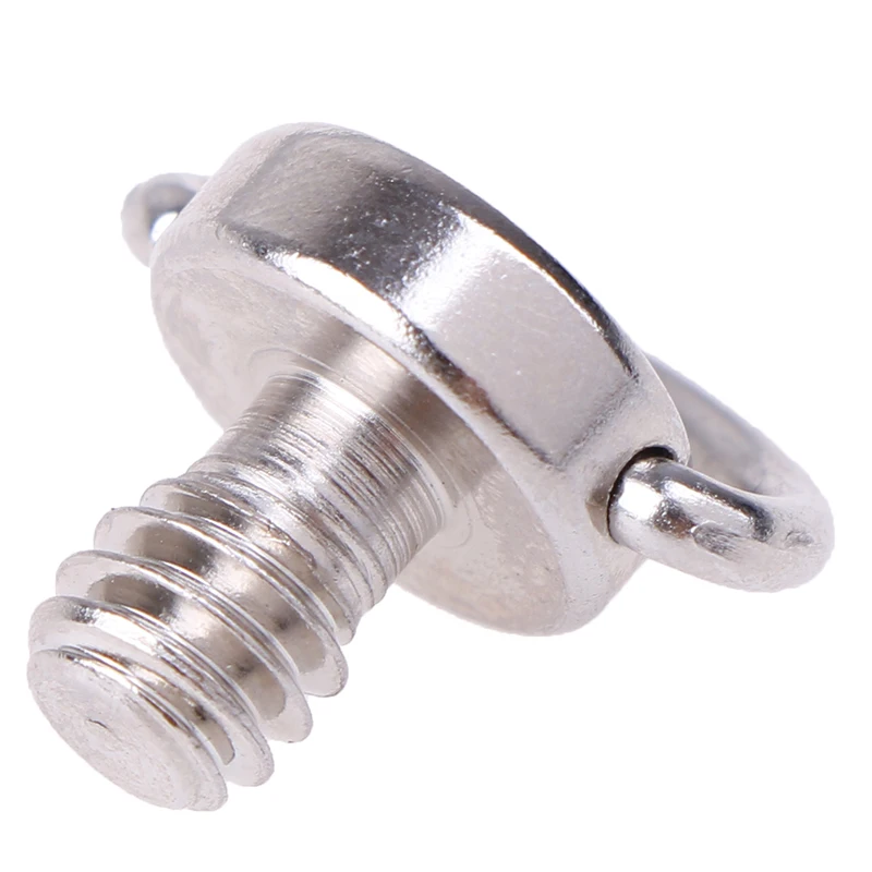 

1Pc Stainless Steel Camera Screw For Quick Release Plate Folding D-Ring Adapter Tripod Monopod Accessories