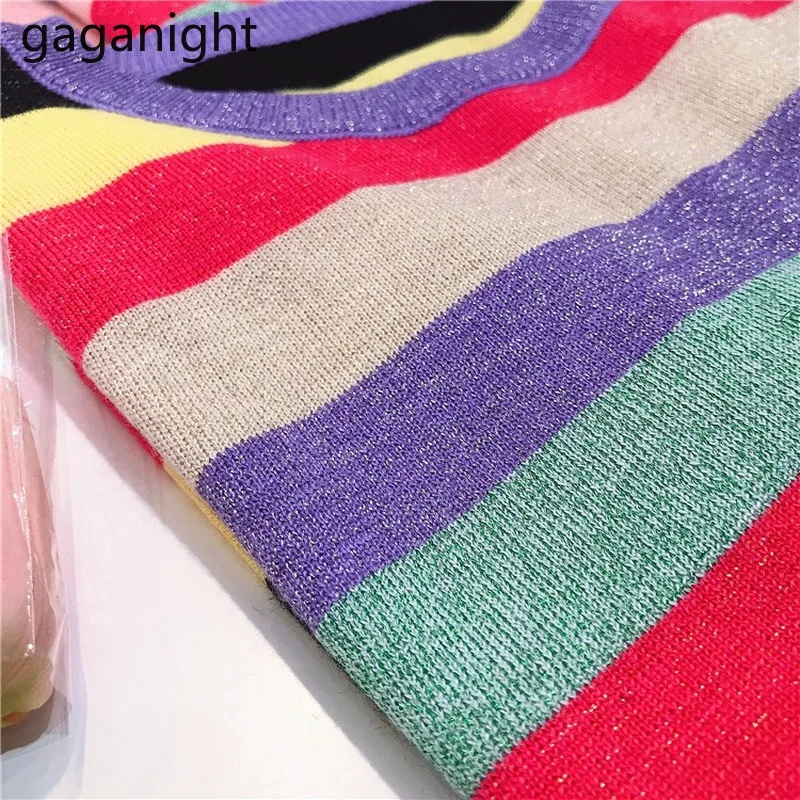 Женский свитер с длинным рукавом круглым вырезом Осень-зима 2021 | Женская одежда