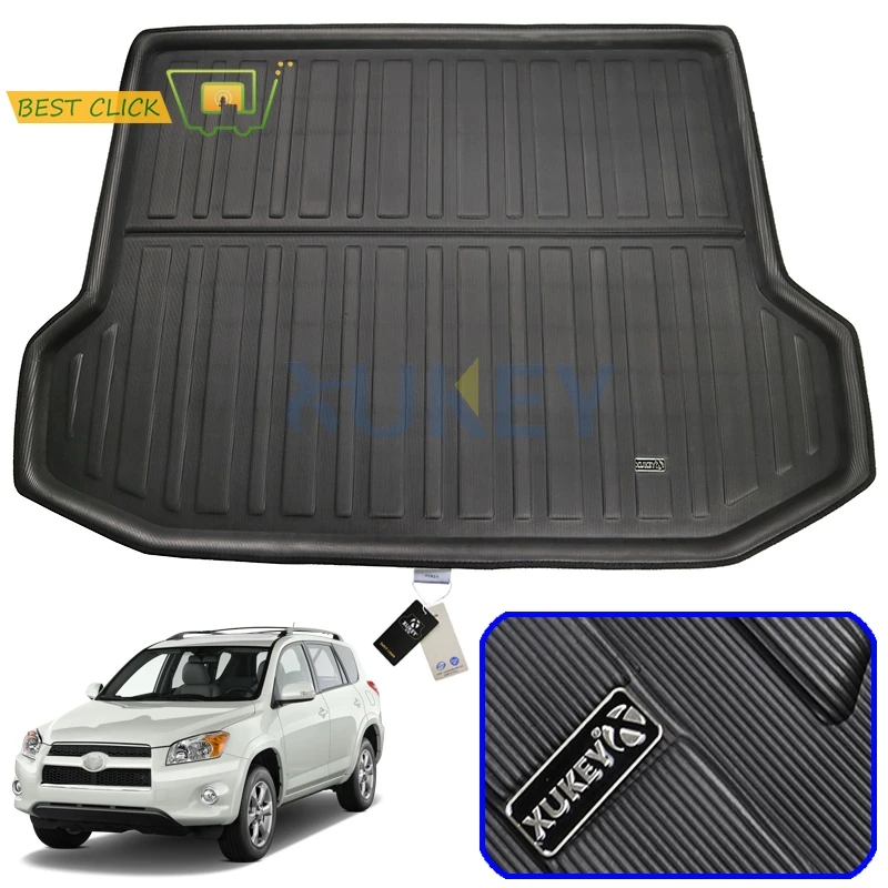 For Toyota RAV4 2006 2007 2008 2009 2010 2011 2012 Rear Trunk Liner Cargo Boot Mat Floor Tray Protector Car Styling Accessories