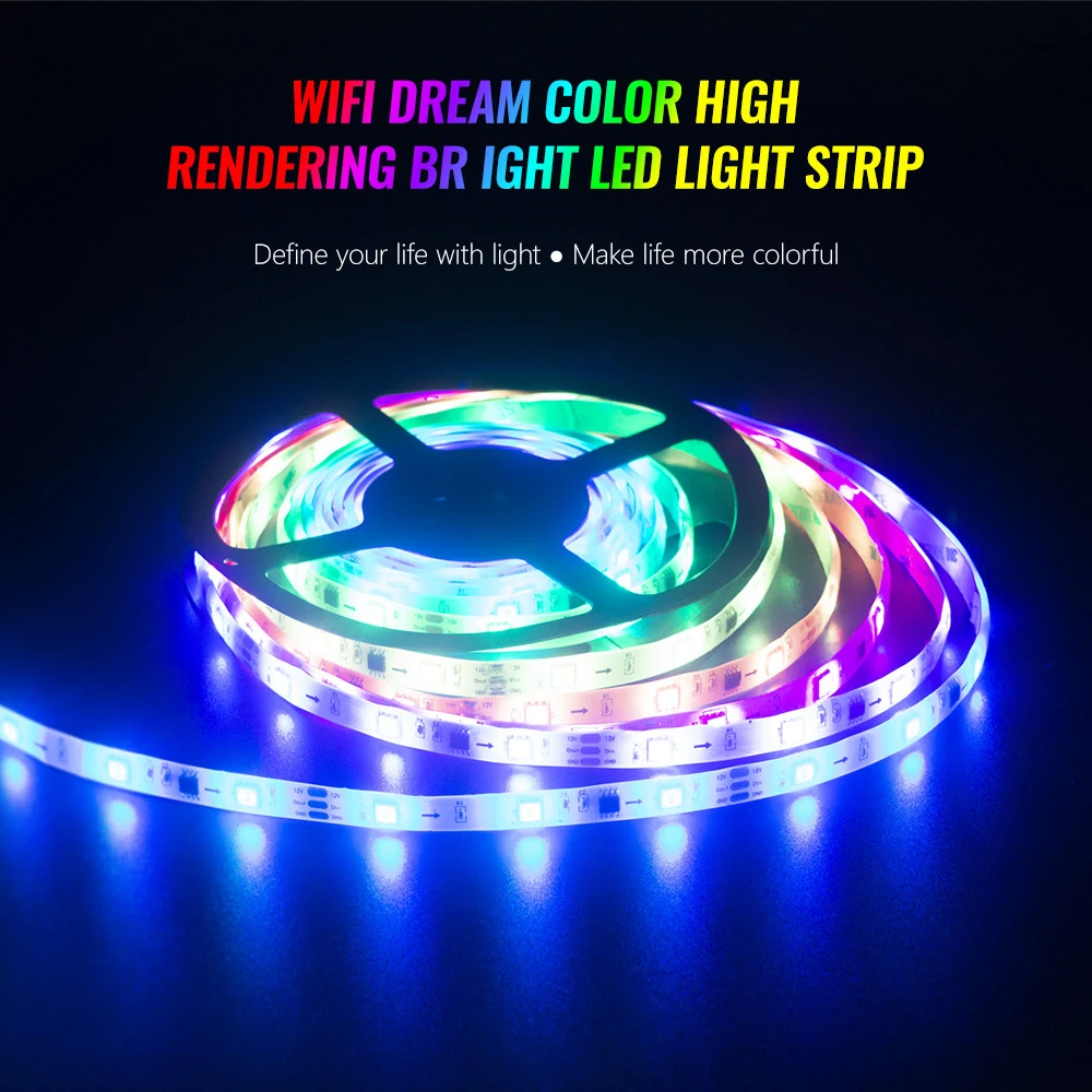 Светодиодная лента с Wi-Fi для внутреннего освещения светодиодный ночник шкафа