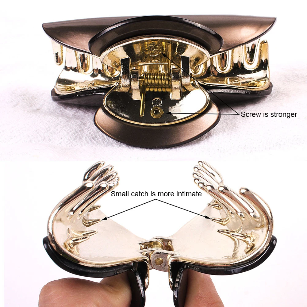 Профессиональный зажим для парикмахерской инструмент оформления волос с