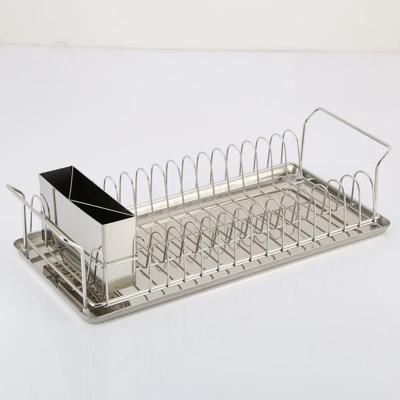 Сушильная посуда из нержавеющей стали шкаф органайзер для кухни держатель слива