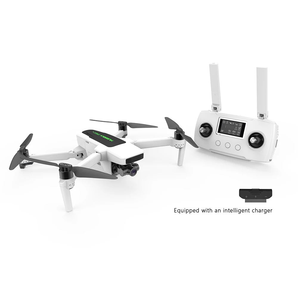 Hubsan Zino 2 PLUS RC Камера Дрон GPS 9 км с видом от первого лица разрешением 4K 60fps 3-axis 35