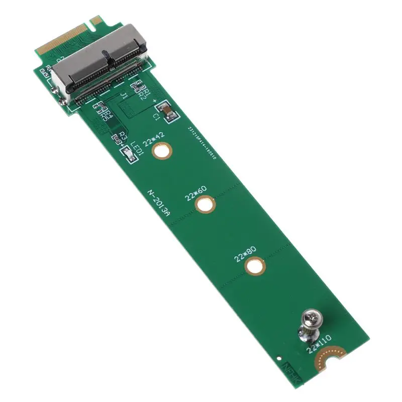 Для MacBook Air Pro 12 + 16 контактов SSD на M.2 Key M PCI-e адаптер преобразователь карты для ПК