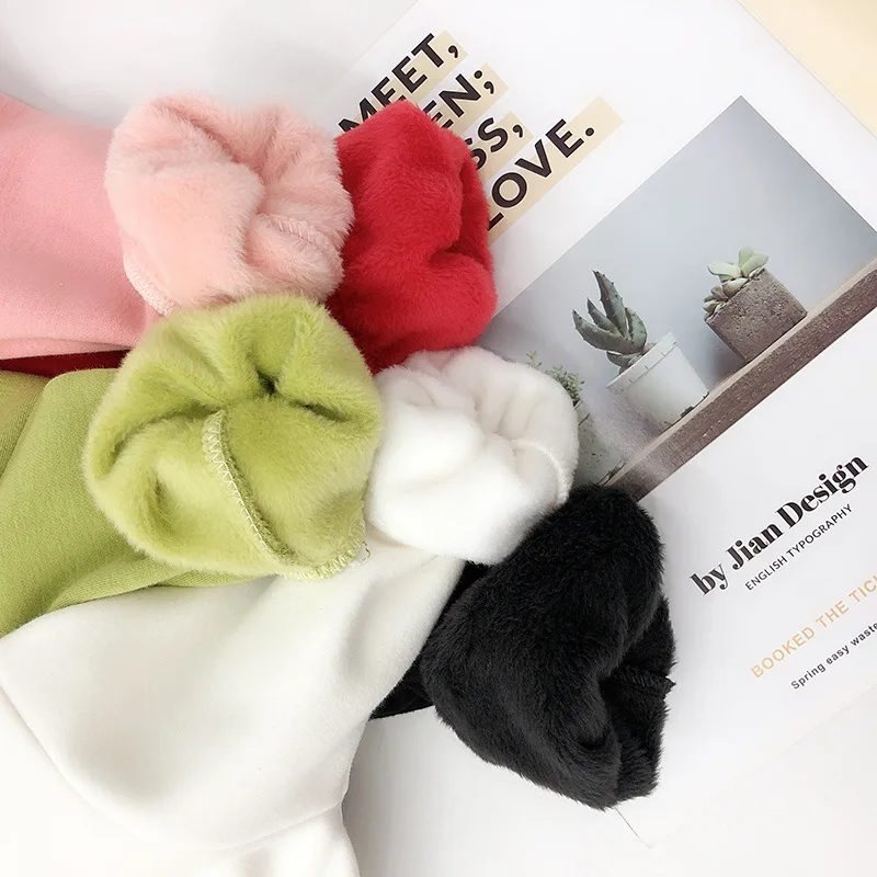 

MJL 2021 Autumn Winter Coat Toddler Baby Kids Boys Girls Clothes Hooded Cartoon 3D Ear Hoodie Letter Sweatshirt Tops Clothing