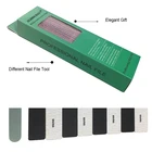9 шт.упак. извести в режущей поверхностью Профессиональный Пилочки для ногтей 801001501802401000 Грит Набор лаков для ногтей limas пилочка для ногтей маникюрный набор инструментов