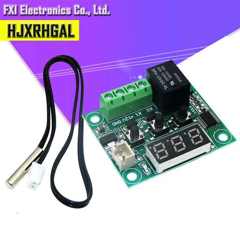 1 шт. W1209 DC 12V температура отопления охлаждения Термостат Температурный контроль
