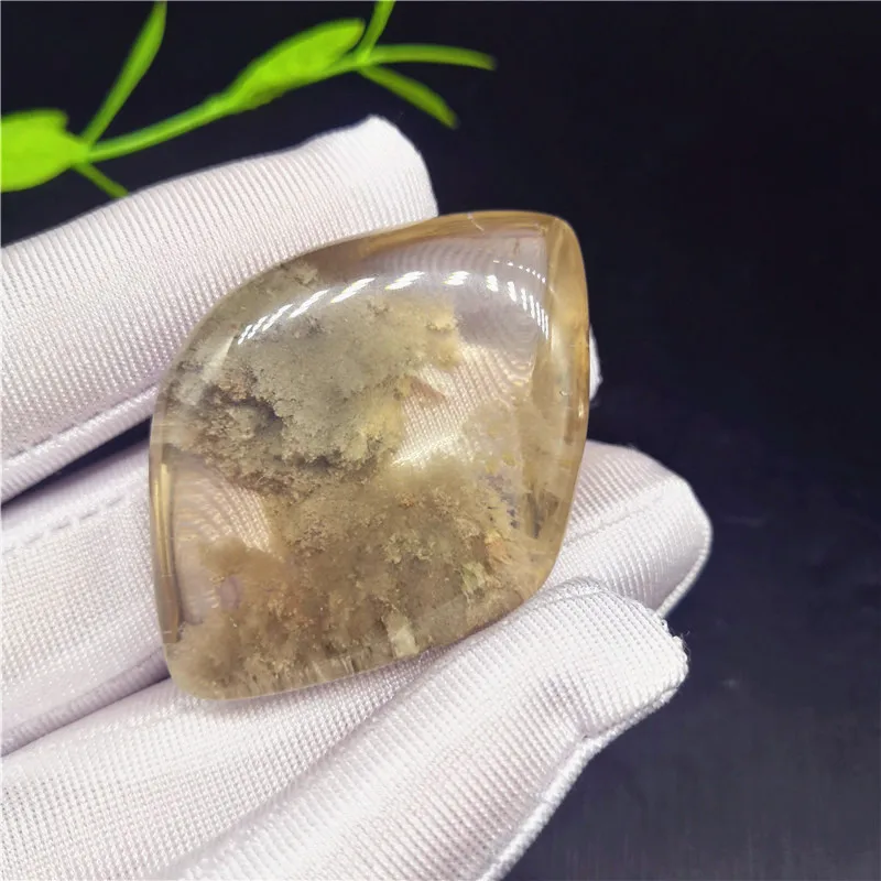 

Редкий! 22 г натуральный искусственный камень фантомный Камень Кристалл кварц камень фантомная Капля воды ожерелье для мужчин подарки