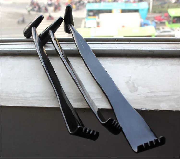 100% натуральный Рог телескопическая чесалка для спины Меридиан молоток зуд Self