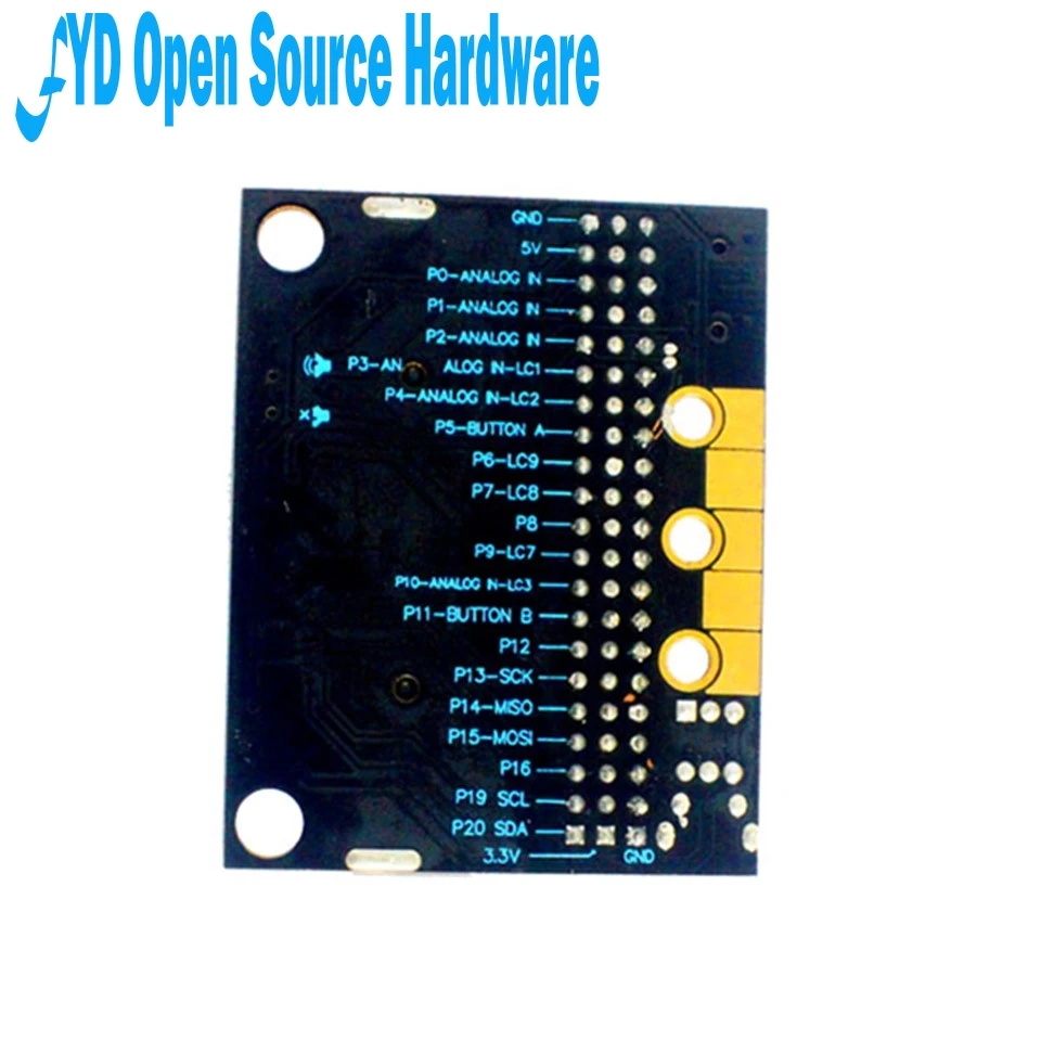 1 шт. micro:bit microbit GPIO Плата расширения образовательный щит для обучения