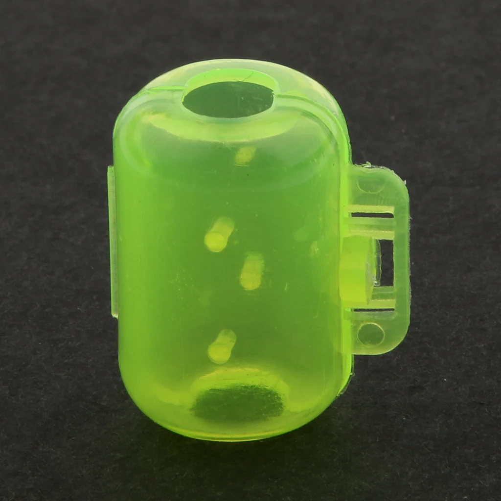 20 Pieces Fishing Hook Cover Squid Lure Hook Case Fish Jig Hook Caps Case High quality Plastic Material Color Random