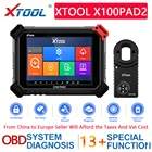 Диагностический инструмент Xtool X100 PAD2 Pro x100 pad2 x100 pad x100 PRO2 OBD2 с программатором ключей для VW 4th5th Immo