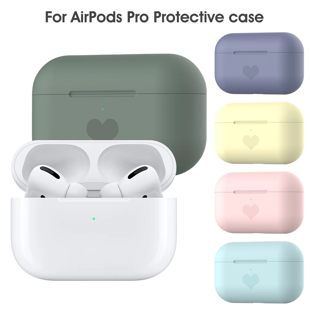Милый мягкий силиконовый защитный чехол для Apple Airpods pro беспроводных наушников s