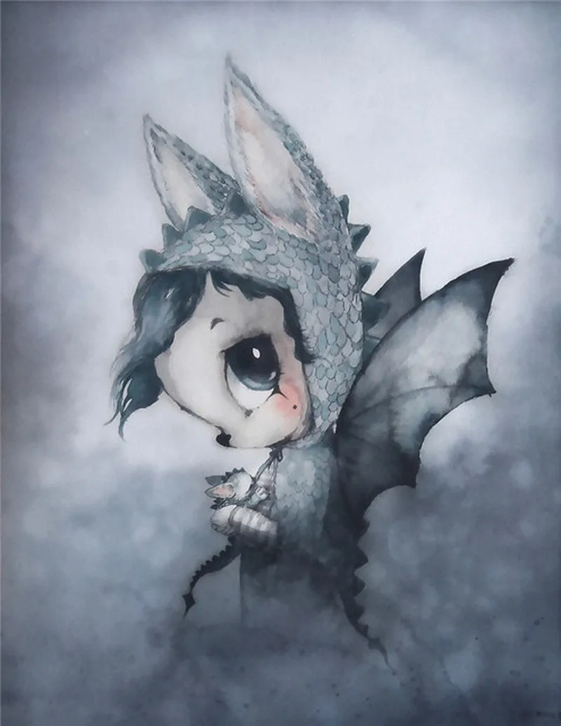 Цветочный принт с кроликом в стиле бохо Настенные художественные постеры на