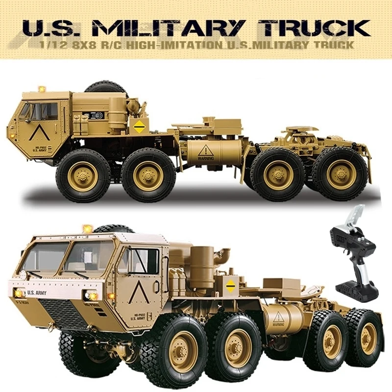 Высокая имитация 8X8 пульт дистанционного управления США военный внедорожный