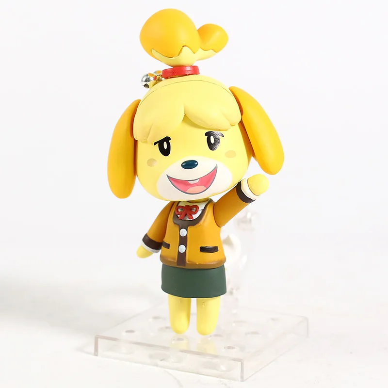 

Animals New Horizons 386 Shizue Isabelle Winter Ver. PVC Action Figure Collectible Model Toy
