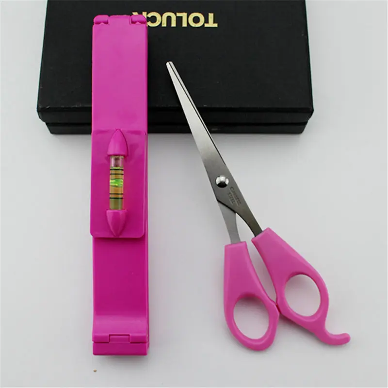 

1PC DIY New Women Hair Trimmer Fringe Cut Tool Clipper Comb Guide for Cute Hair Bang Level Ruler Hair Accessories 2 Colors