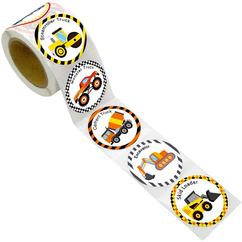 Строительный трактор надувные воздушные шары грузовик украшение для