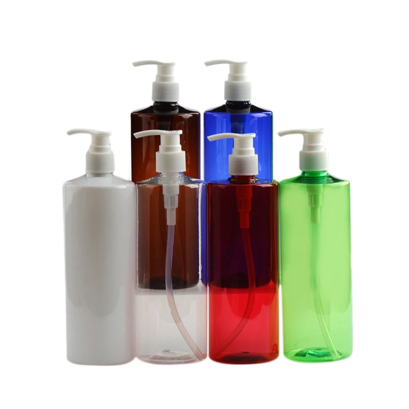 6 PCS Large Capacity 500Ml Lotion Shower Gel Empty Refill Pump Bottle Travel Soap Holder Dispenser for | Красота и здоровье