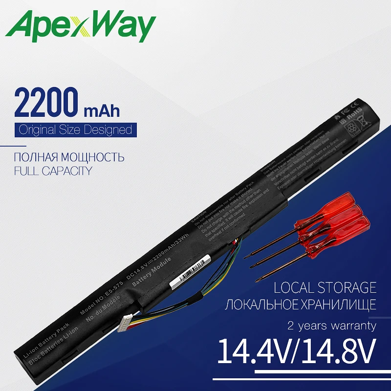 Аккумулятор для ноутбука Acer Aspire E 15 14 8 в ноутбуков с возможностью подключения к