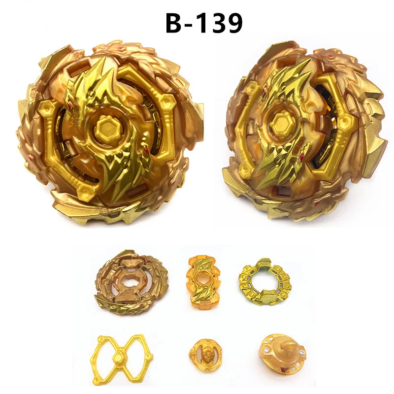 Новейший Золотой Beyblade Burst GT B140 B144 B145 с коробкой из металла Fusion God Spin Top игрушка подарок для мальчика