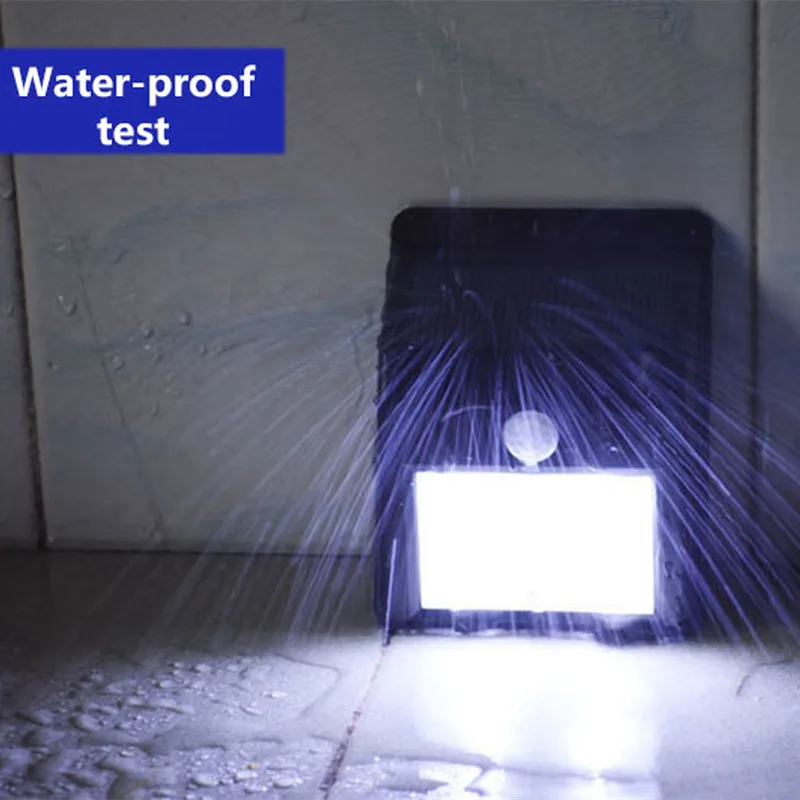 Настенные уличные фонари на солнечной батарее водонепроницаемый светильник с