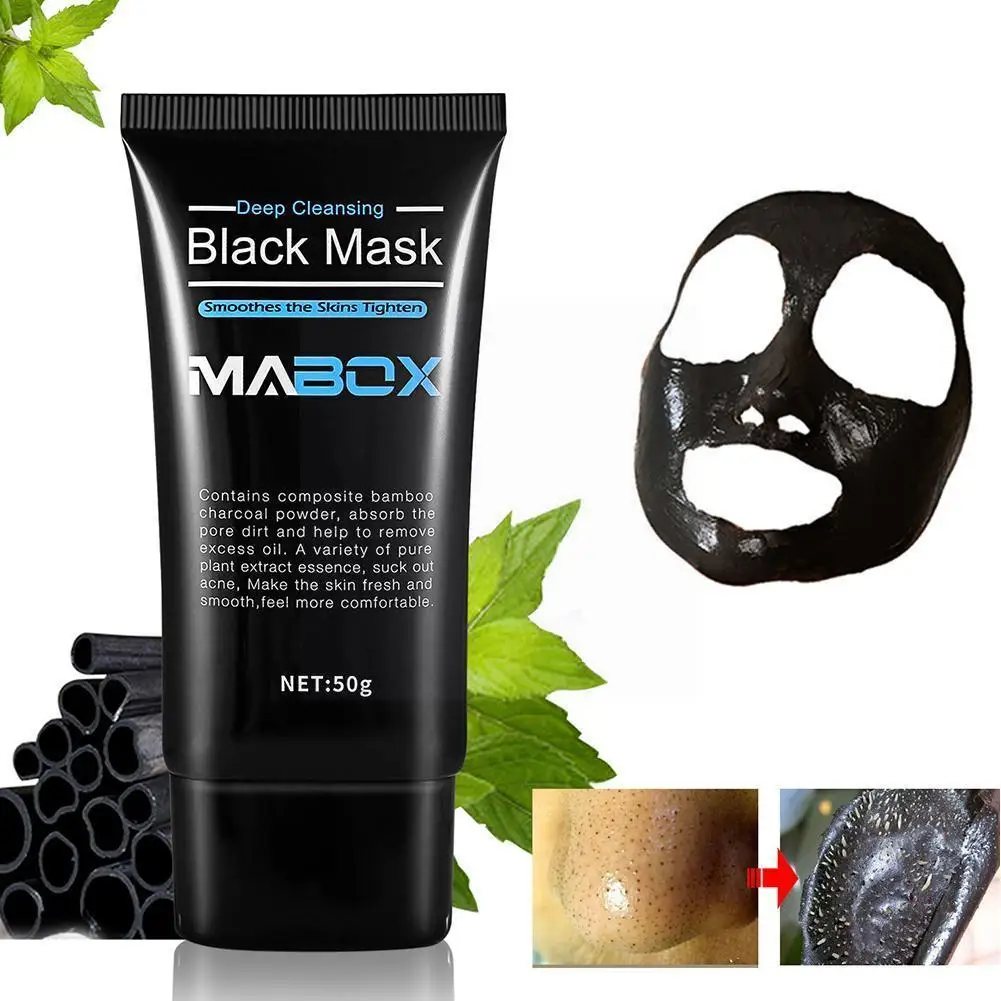 

Deep Sea Mud Mask Blackhead Removal Mask Deep Cleansing Nasal Bamboo Skin Stick Peeling Care Oil Acne Charcoal Treatment Co