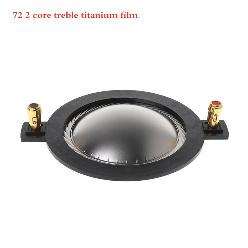 

Tweeter Driver Speakers Professional Titanium Film 72 Core Treble Voice Coil DIY Speakers Accessory 8OHM