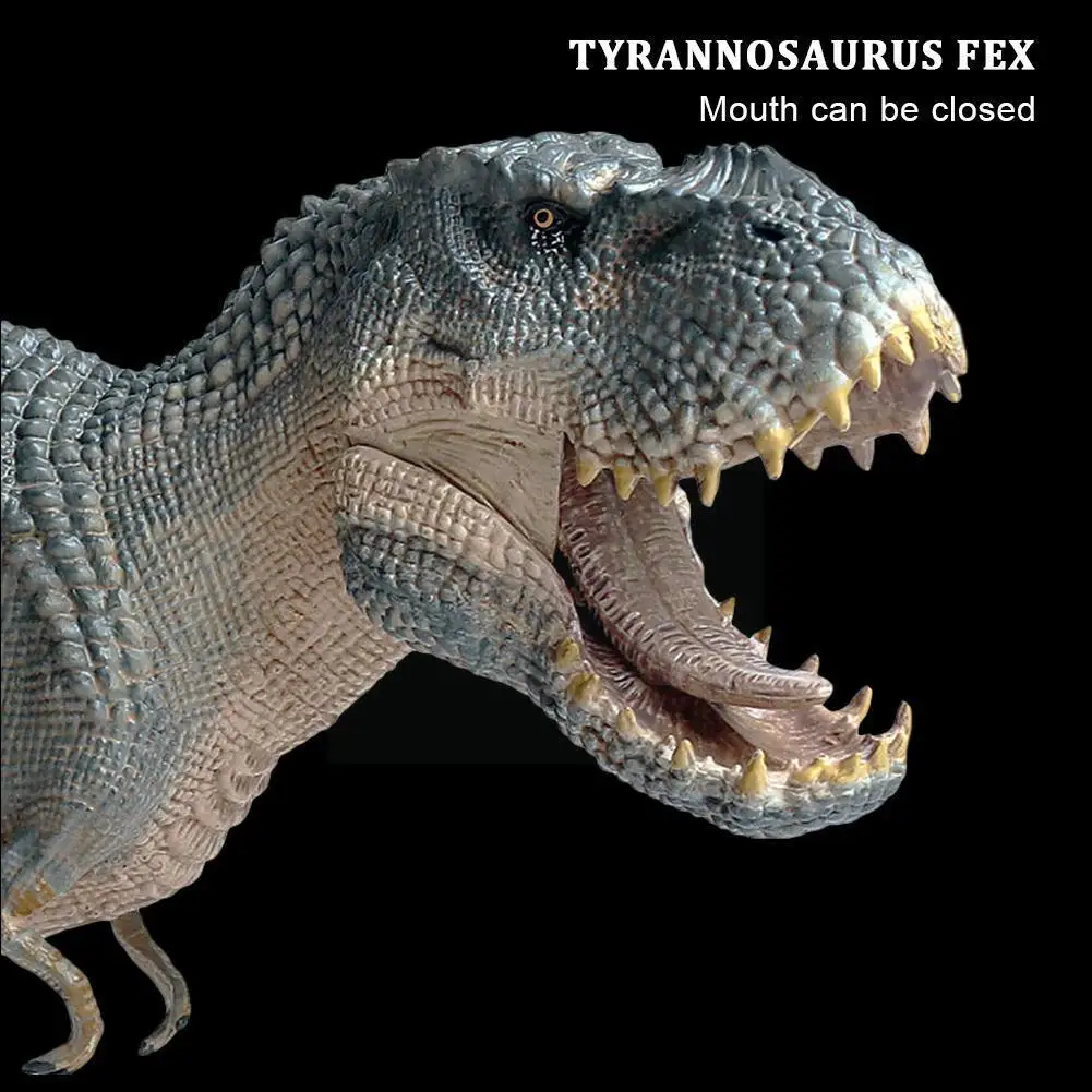 

Tyrannosaurus Rex Dinosaur Model Blue Tyrannosaurus Simulation Model Gifts Animal Action Jurassic Figures Decoration Toys P0l9