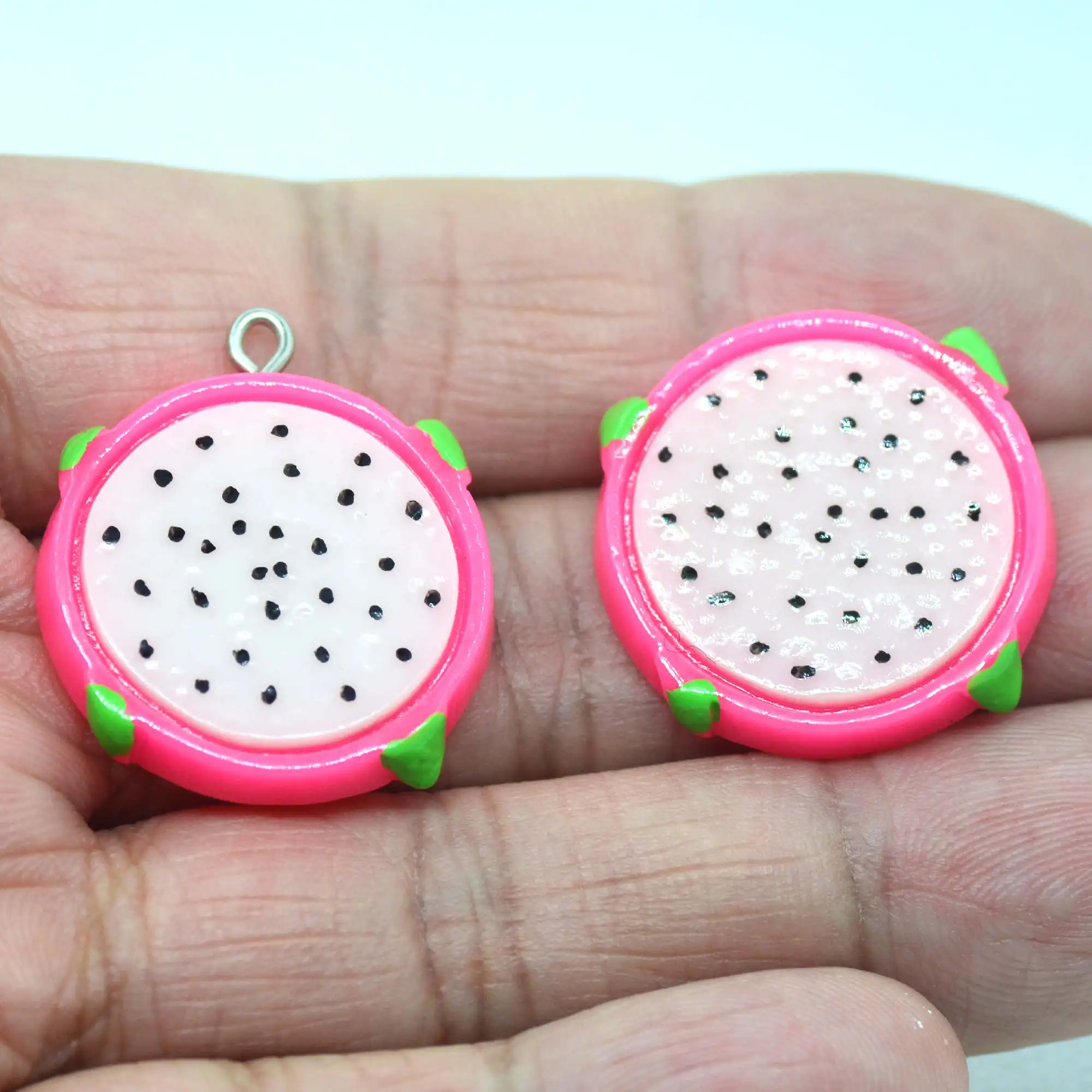 Кабошоны из смолы с плоской задней стороной дракон фрукты кукольный домик