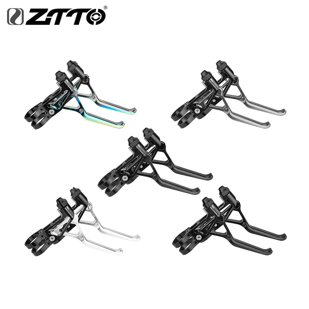 1 пара алюминиевый сплав рычаг тормоза для велосипеда штангенциркуль ручка