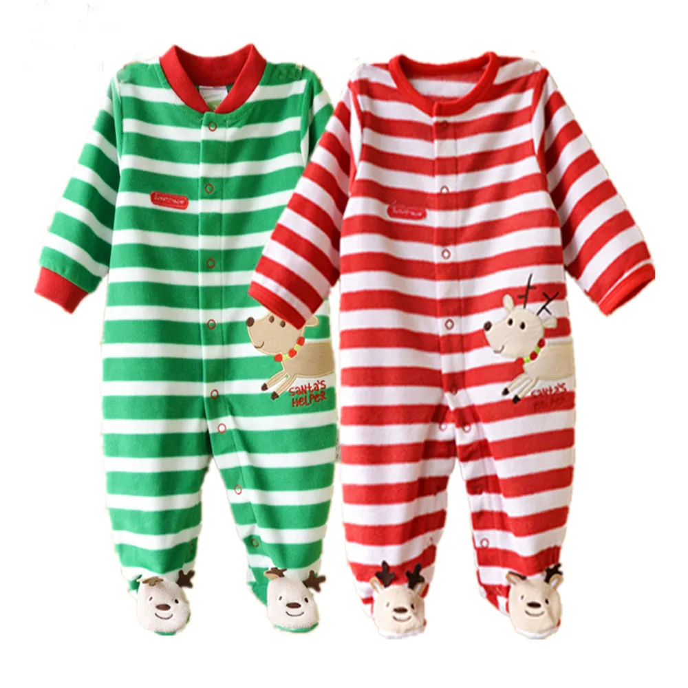 3M-12M Infant Footies Newborn Baby Boys Girls Winter Clothes Colorful 100% Cotton Character Clothing Unisex Autumn Jumpsuits