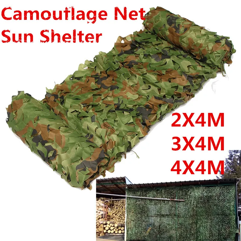 Лесная камуфляжная сетка для кемпинга Военная охота стрельба слепые игры CS