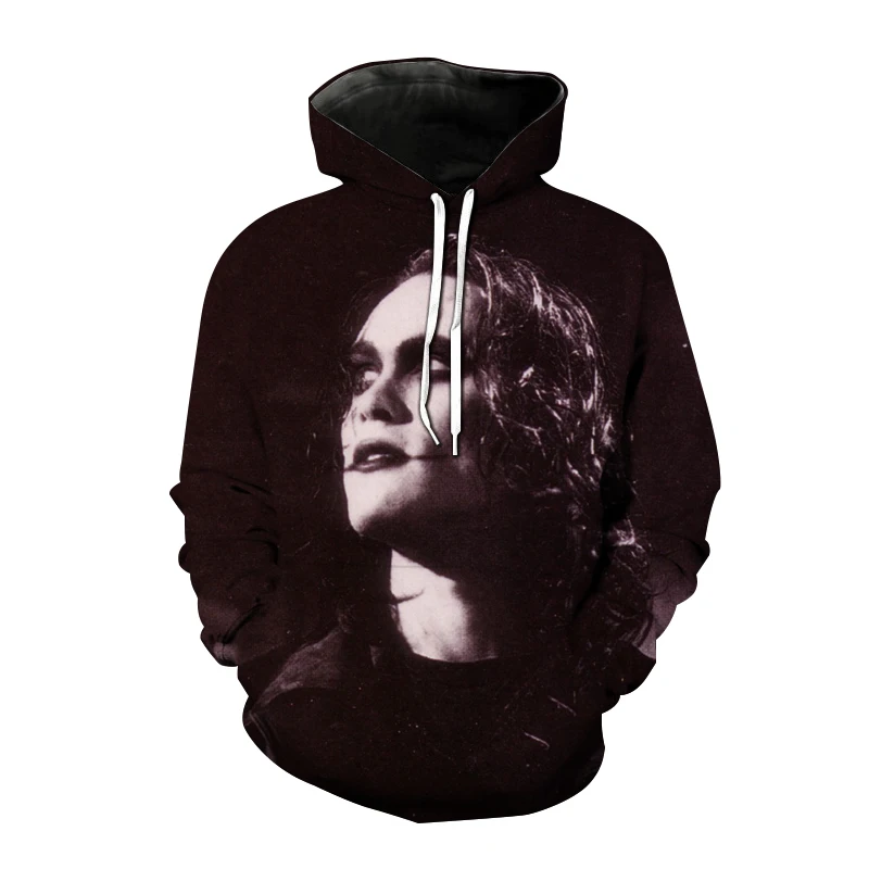 

Ворона толстовки из фильма ужасов «3D печатных для мужчин женщин модная Толстовка moleton masculino Толстовка в стиле Харадзюку уличная одежда в сти...