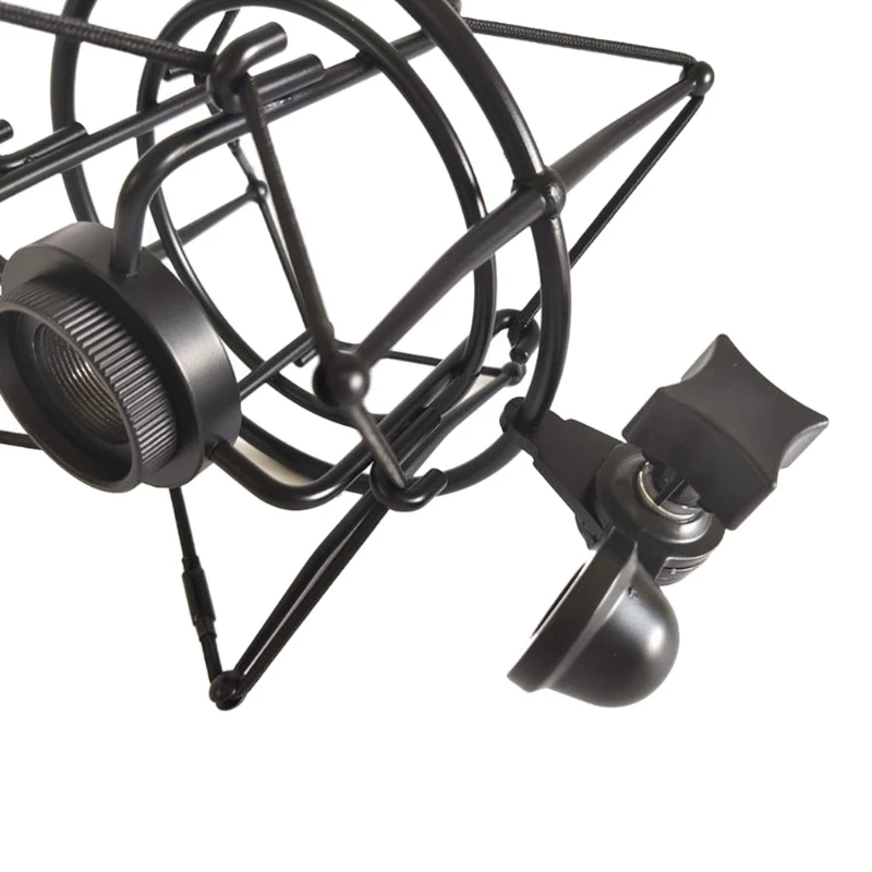 

Microphone Shockproof Stand Mic Holder Clip Bracket Shockproof Suspension Mic Holder Clip Bracket