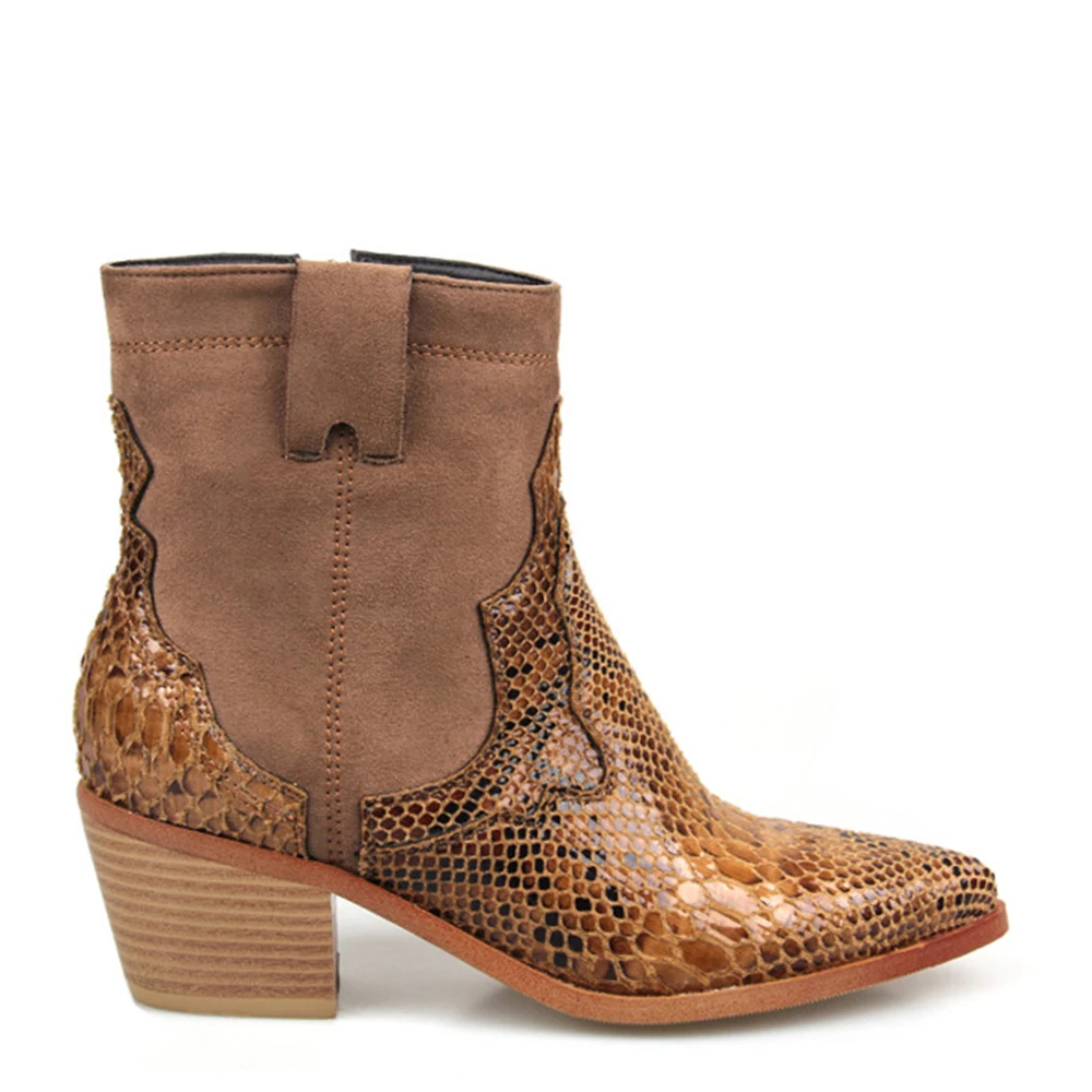 Новинка весенние Брендовые женские ботильоны из микрофибры привлекательные