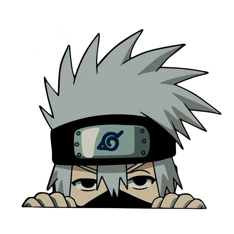 

for Kakashi Kid Peeking Car Decals Bumper Window Stickers DIY Motorcycle Laptop Window Trunk JDM Assessoires