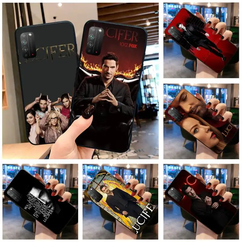 Мягкий черный чехол для телефона с изображением Ангела из американского ТВ Huawei