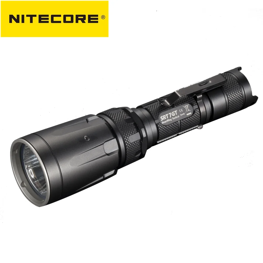 Оригинал редкая серия NITECORE SRT7GT фонарик CREE XP-L HI V3 1000 люмен умный кольцо селектор