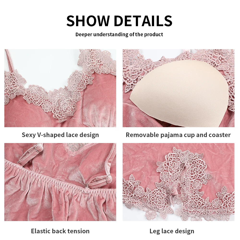 

4 pcs Sleepwear Women's pajamas robe set pijama dormir tops bathrobe Home wear suit nightwear night lingerie Warm Winter