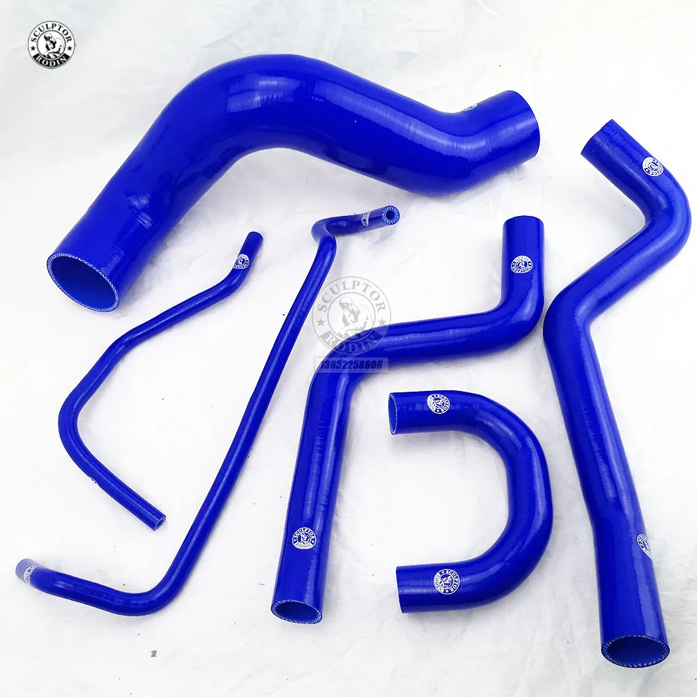 Силиконовые шланговые зажимы радиатора для 05-06 Mustang GT V8 / 05-10 GT500 (6 шт.)