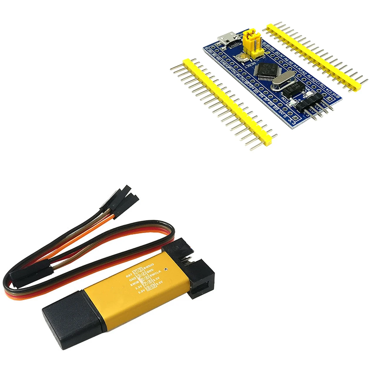 1SET 10 шт. STM32F103C8T6 ARM STM32 минимальная система развития модуль для arduino CS32F103C8T6 - Цвет: 1SET